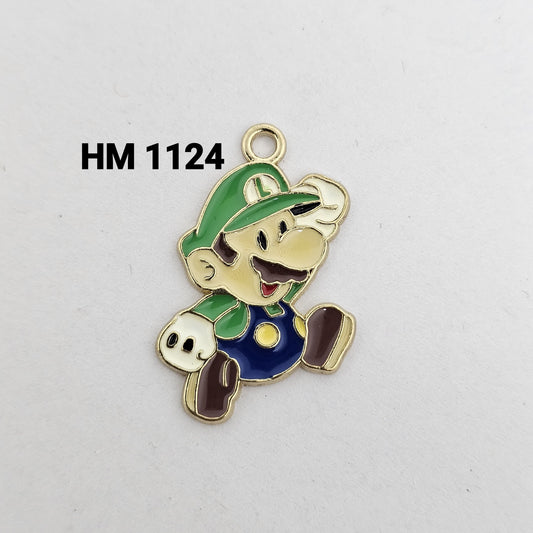 Cartoon Game Character Enamel Charm Pendant - HM 1124