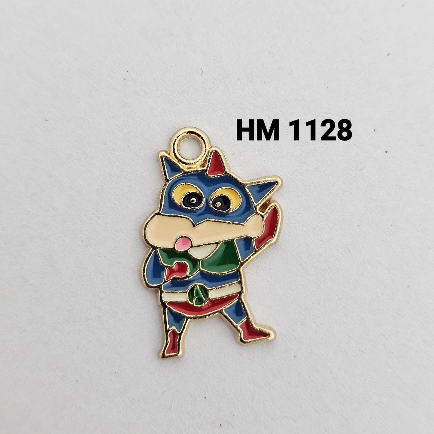 Cartoon Superhero Enamel Charm Pendant - HM 1129