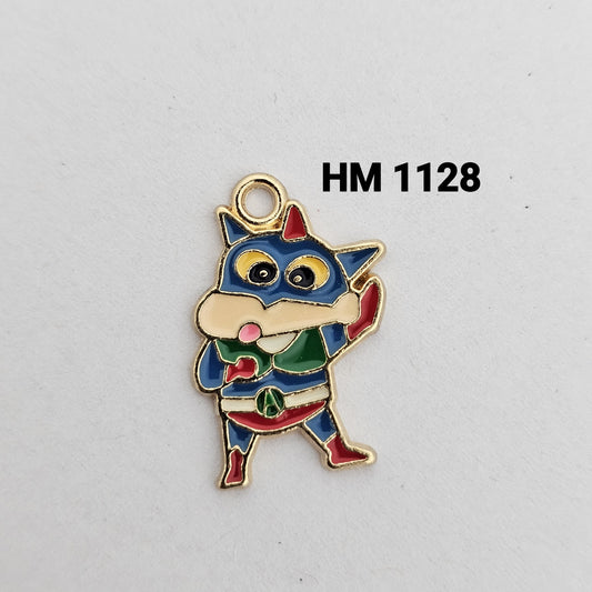 Cartoon Superhero Enamel Charm Pendant - HM 1129