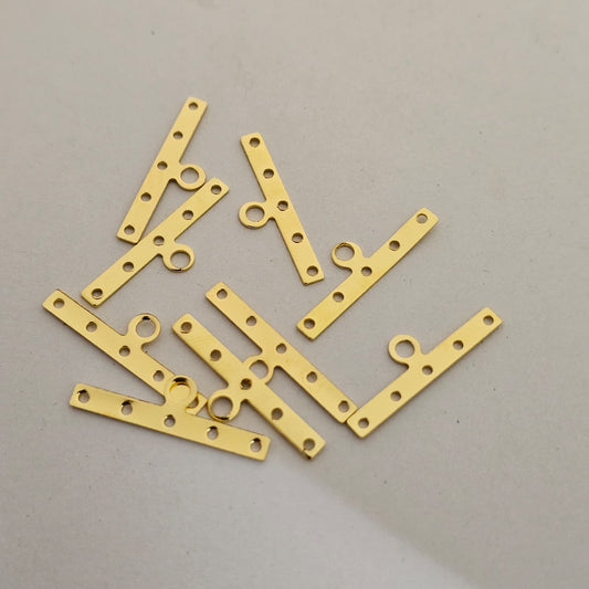Brass T-Shaped Connector Plate ( 100 pcs in one pkt)