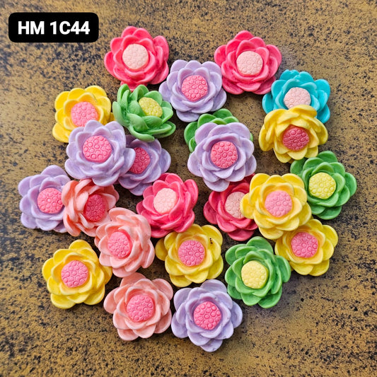 NEW UV CHARMS 100 PCS MIX COLOURE - HM 1C44