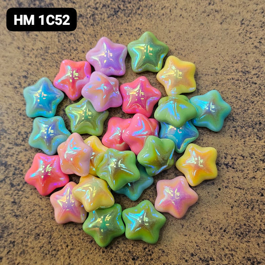NEW UV CHARMS 100 PCS MIX COLOURE - HM 1C52