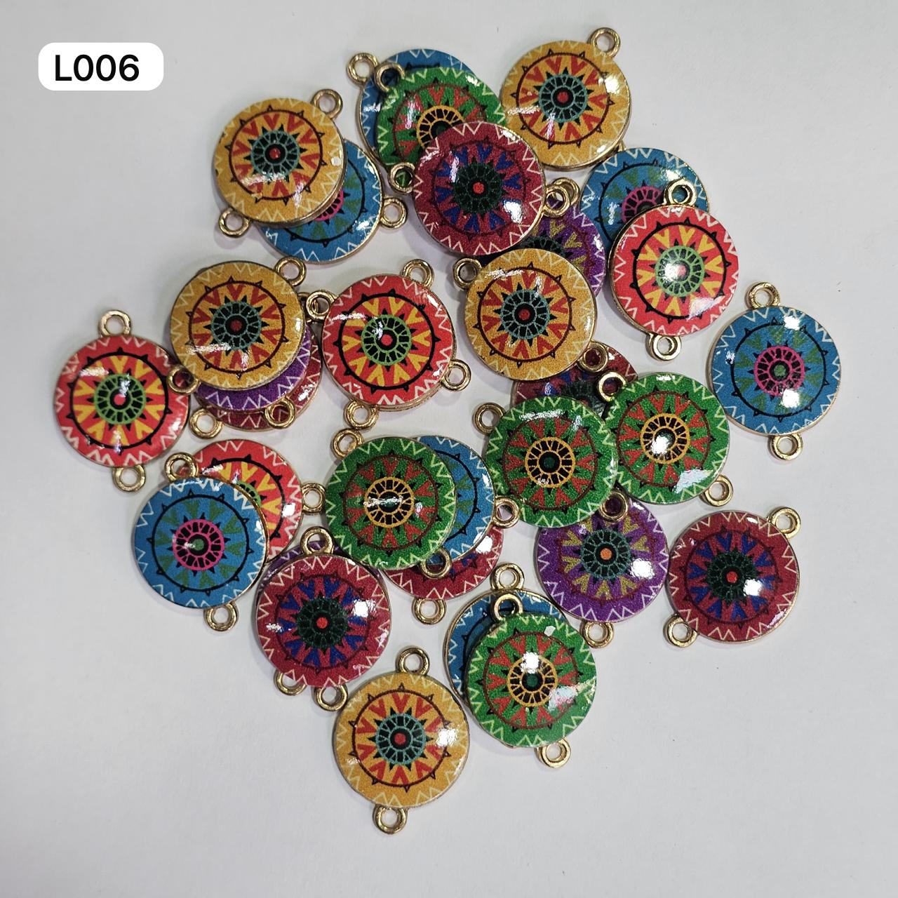 RAKHI CHARMS 100 PCS MIX ( L006 )