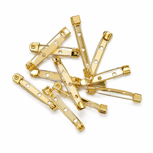 BROCH PIN GOLD 100 PCS