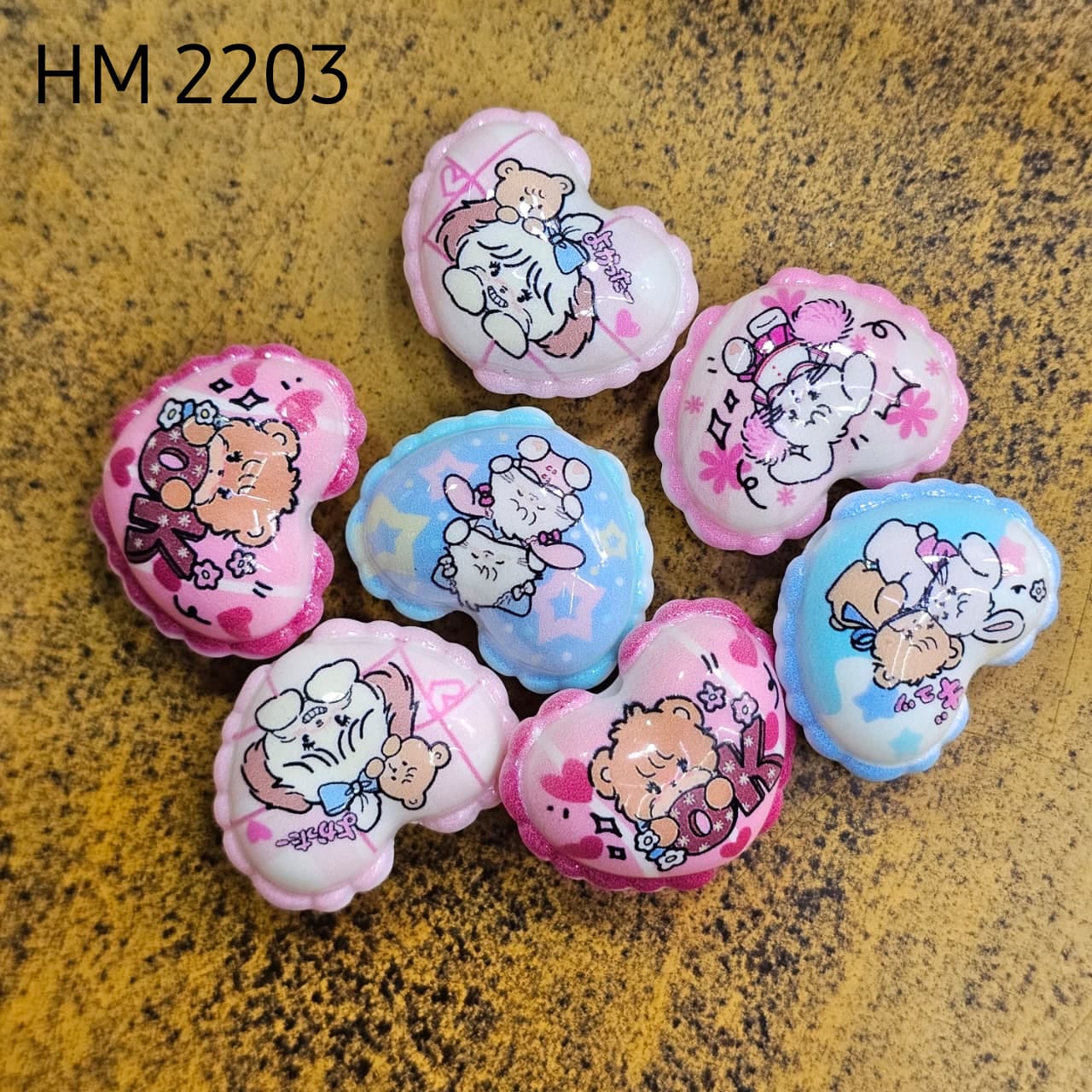 UV BEADS HM 2203 ( 10 PCS )