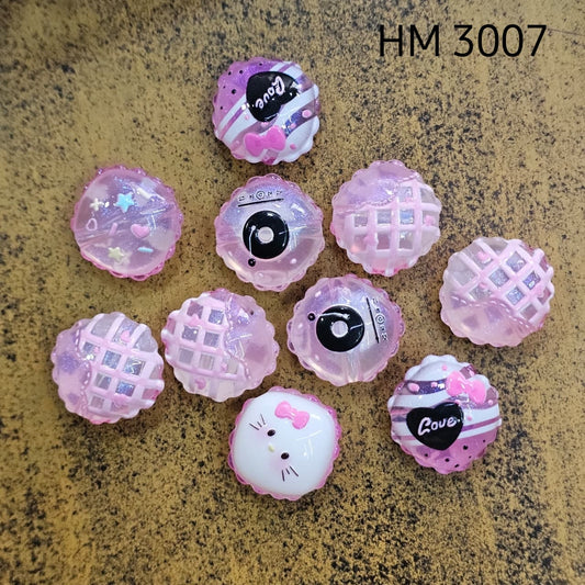 UV BEADS HM 3007 ( 10 PCS )