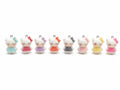 Cute Kitty Plush Keychain Charm | Soft Kawaii Mini Bag Charm 8pcs