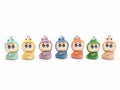 Cute Frog Hood Plush Keychain Charm | Kawaii Soft Mini Pendant 7pcs
