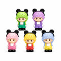 Panda Girl Charms – 100 pcs
