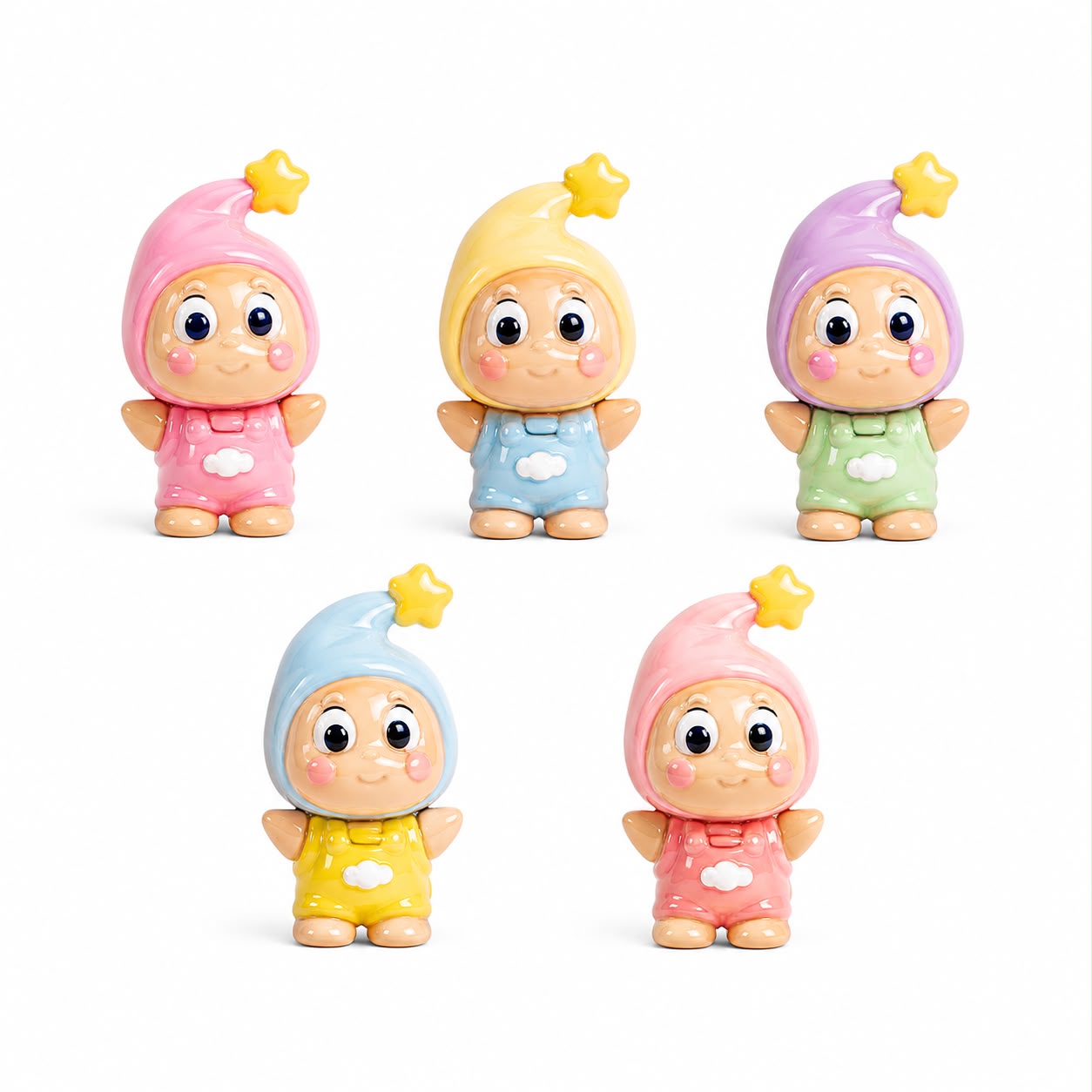 Star Baby Charms – 100 pcs