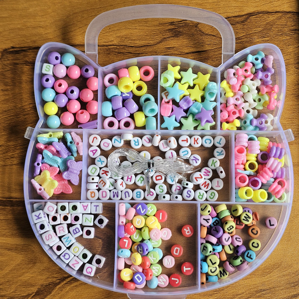 HIRA DIY Jewelry Making Beads & Charms Kit – Multi Color