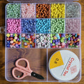HIRA DIY Jewelry Making Beads & Charms Kit – Multi Color