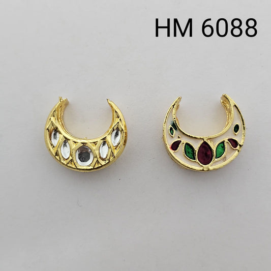 Meenakari kundan stoke 10 pcs - HM.6088