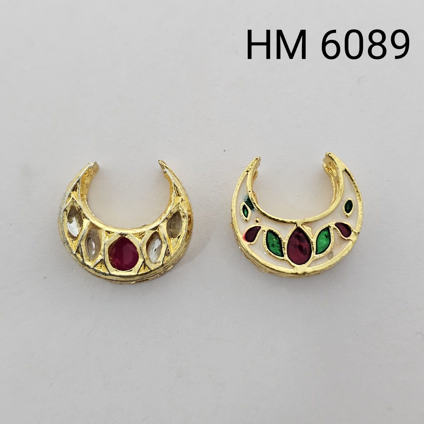 Meenakari kundan stoke 10 pcs - HM..6089