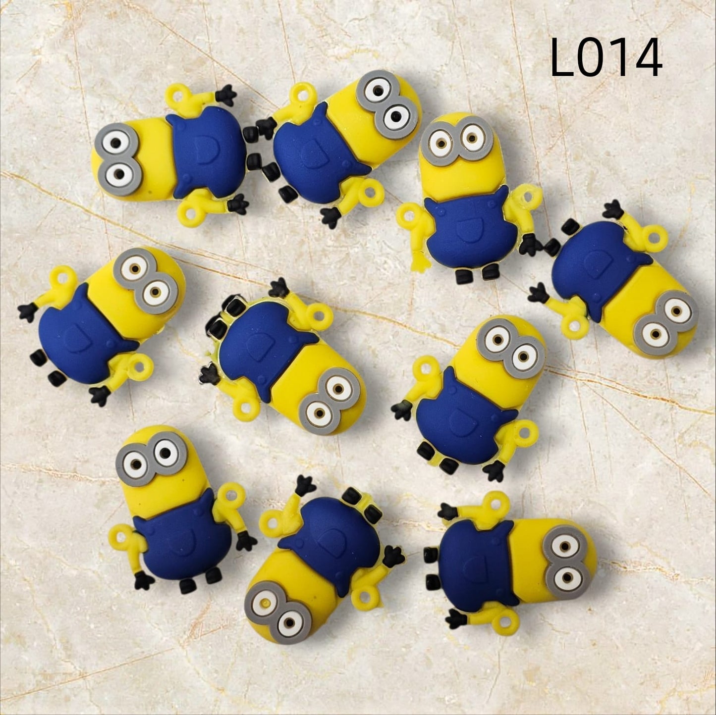 RUBBER CHARMS 50 PCS ( L014 )
