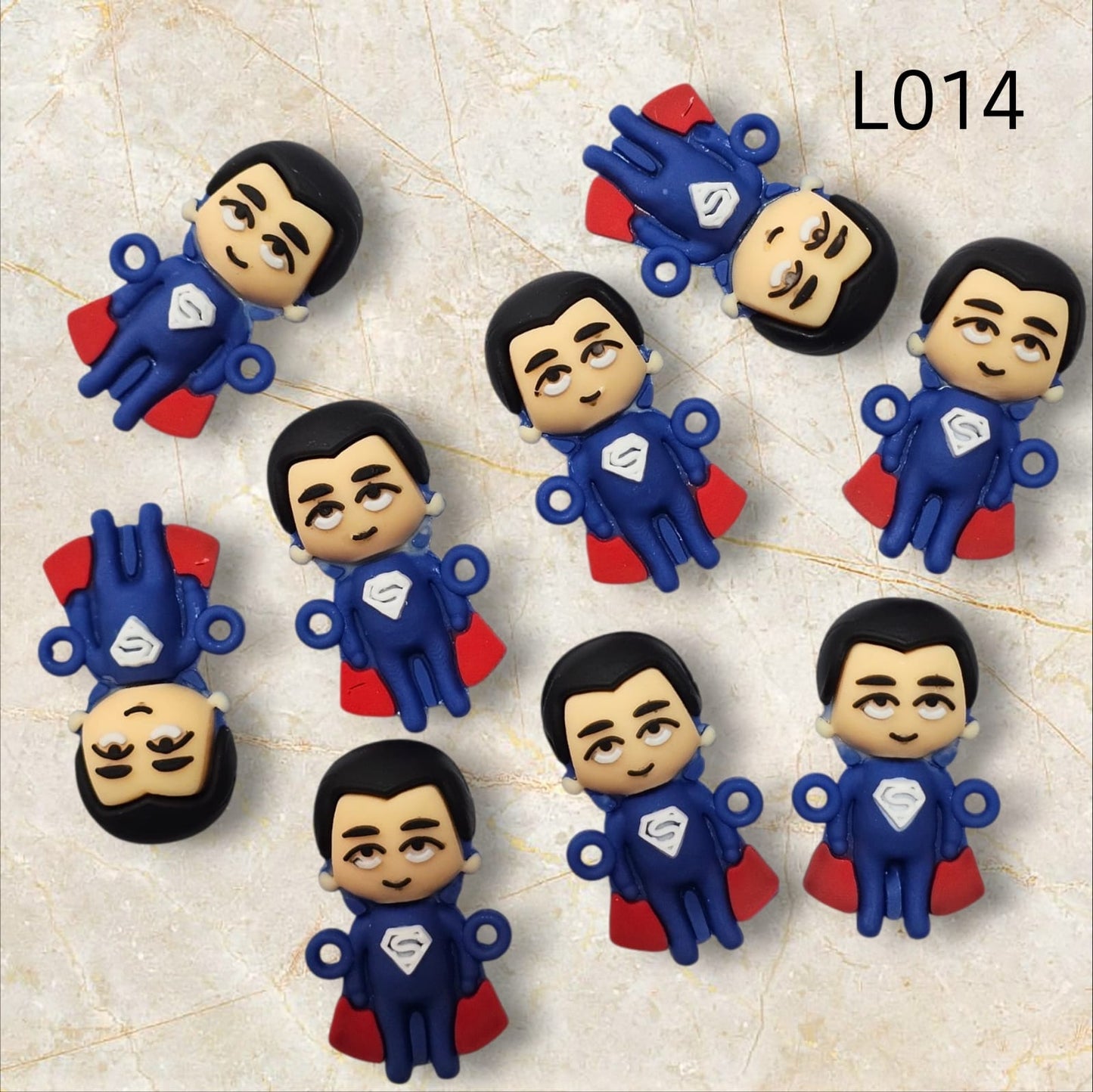 RUBBER CHARMS 50 PCS ( L014 )