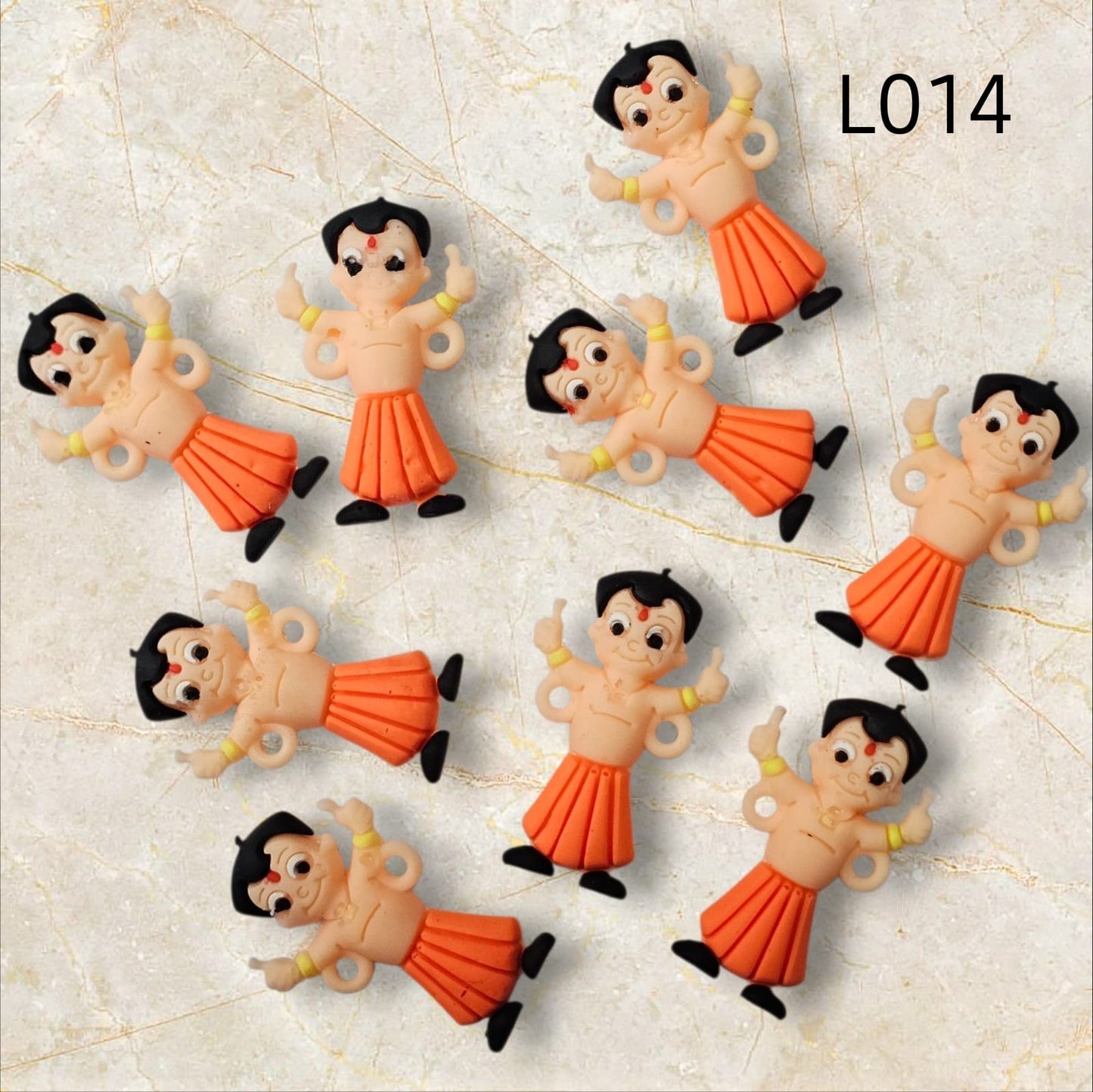 RUBBER CHARMS 50 PCS ( L014 )