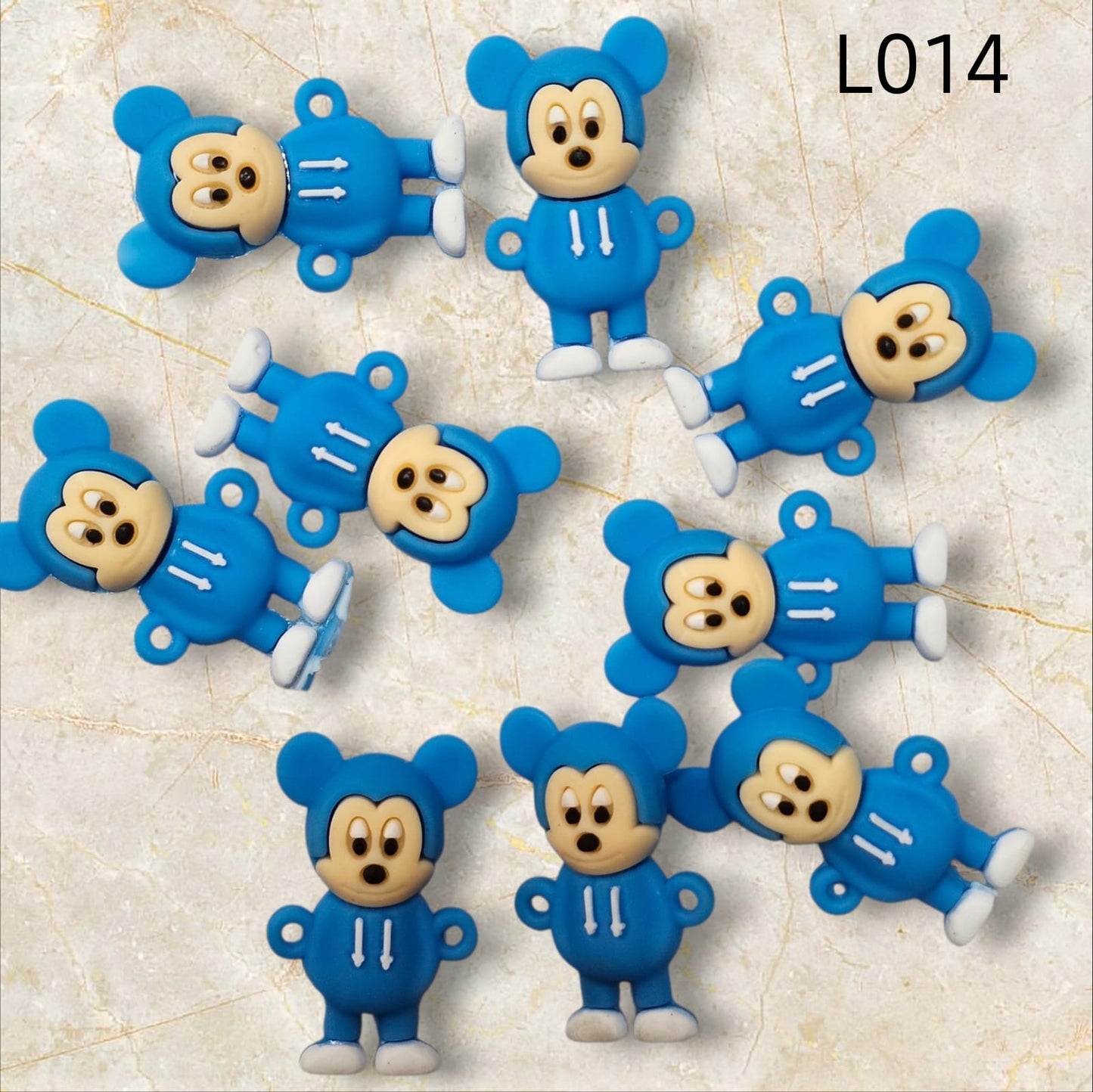 RUBBER CHARMS 50 PCS ( L014 )