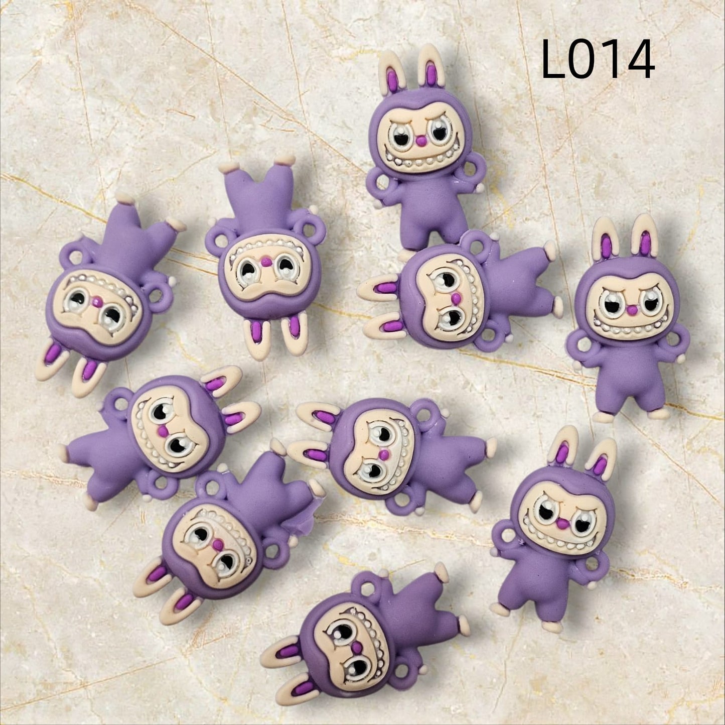 RUBBER CHARMS 50 PCS ( L014 )