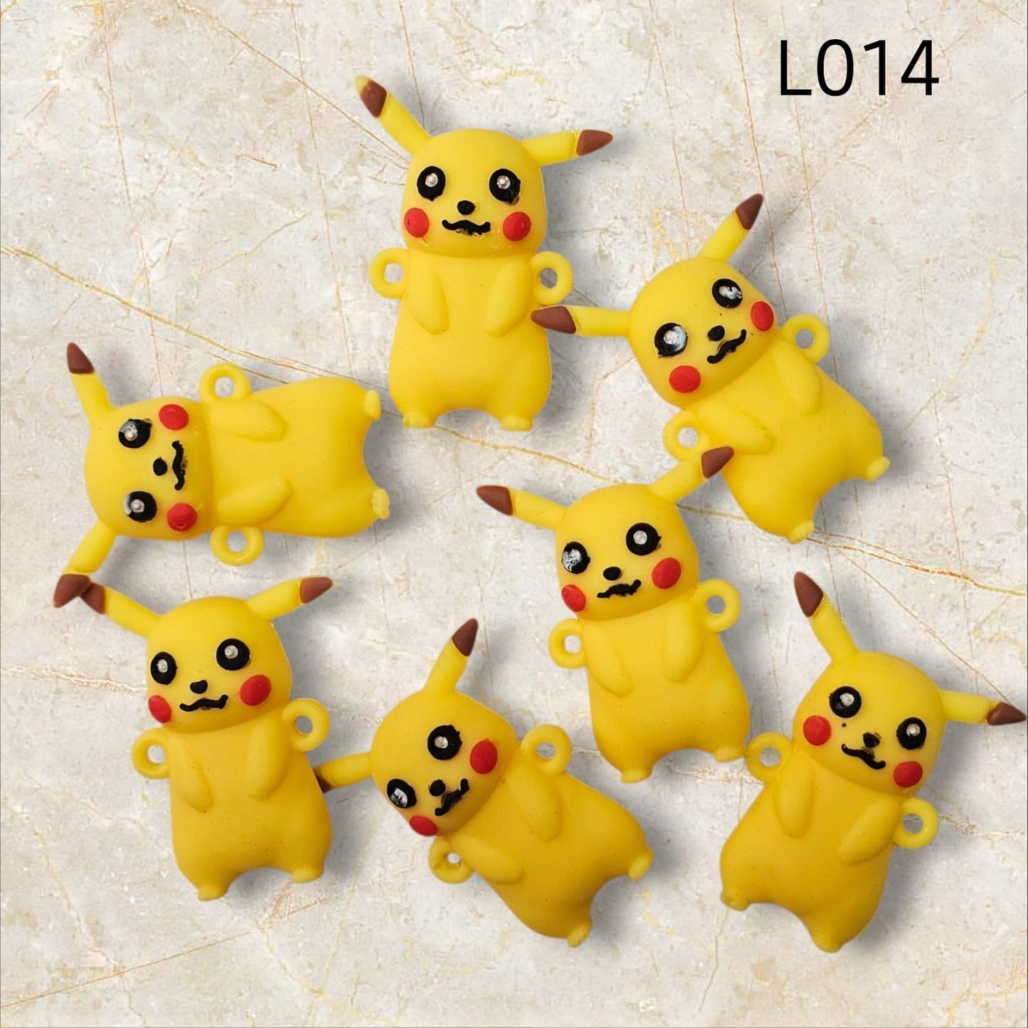 RUBBER CHARMS 50 PCS ( L014 )