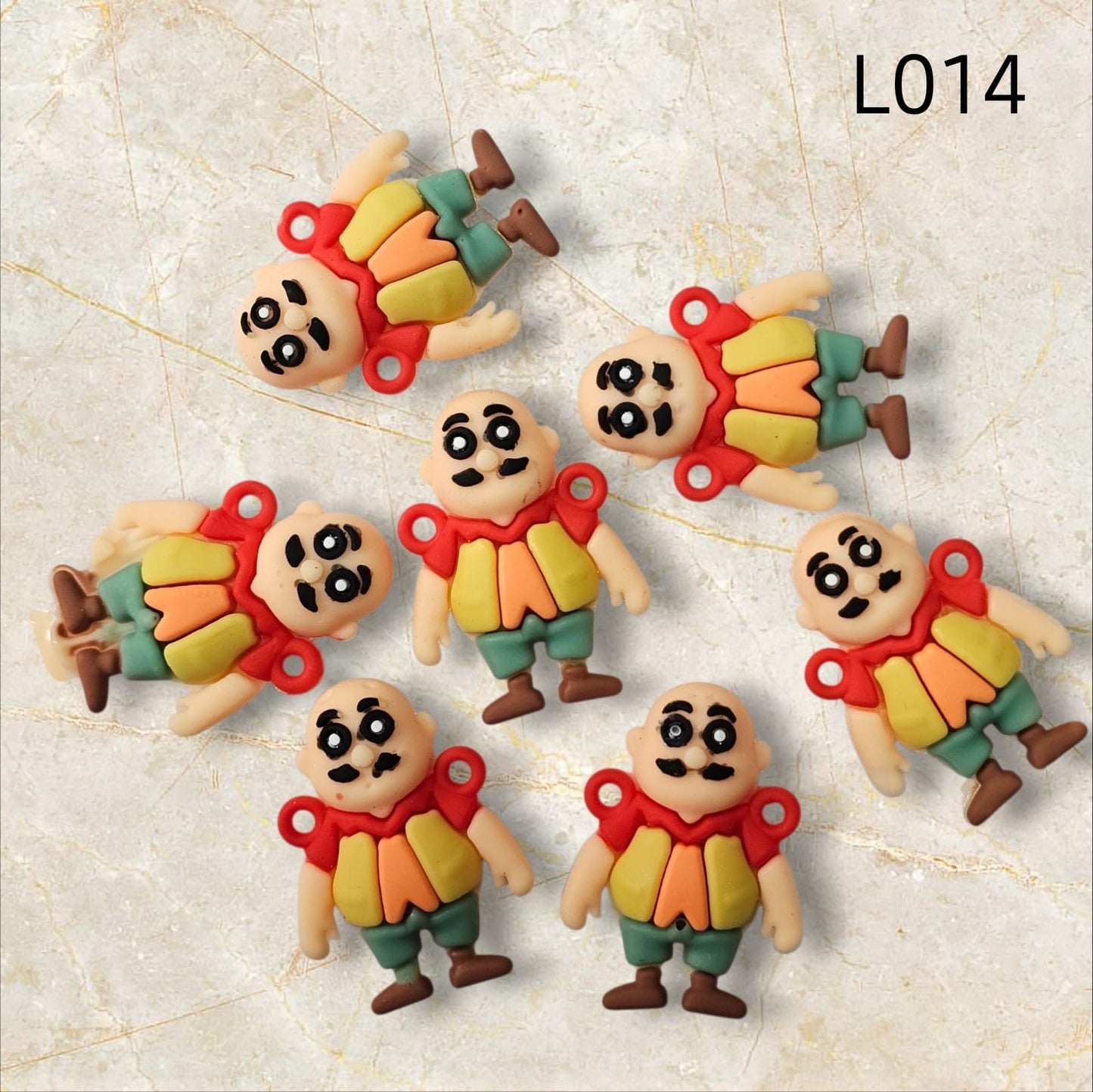 RUBBER CHARMS 50 PCS ( L014 )