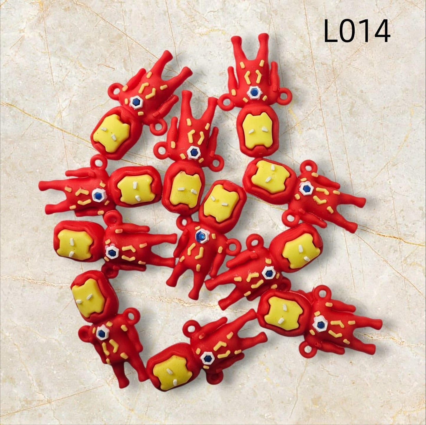 RUBBER CHARMS 50 PCS ( L014 )