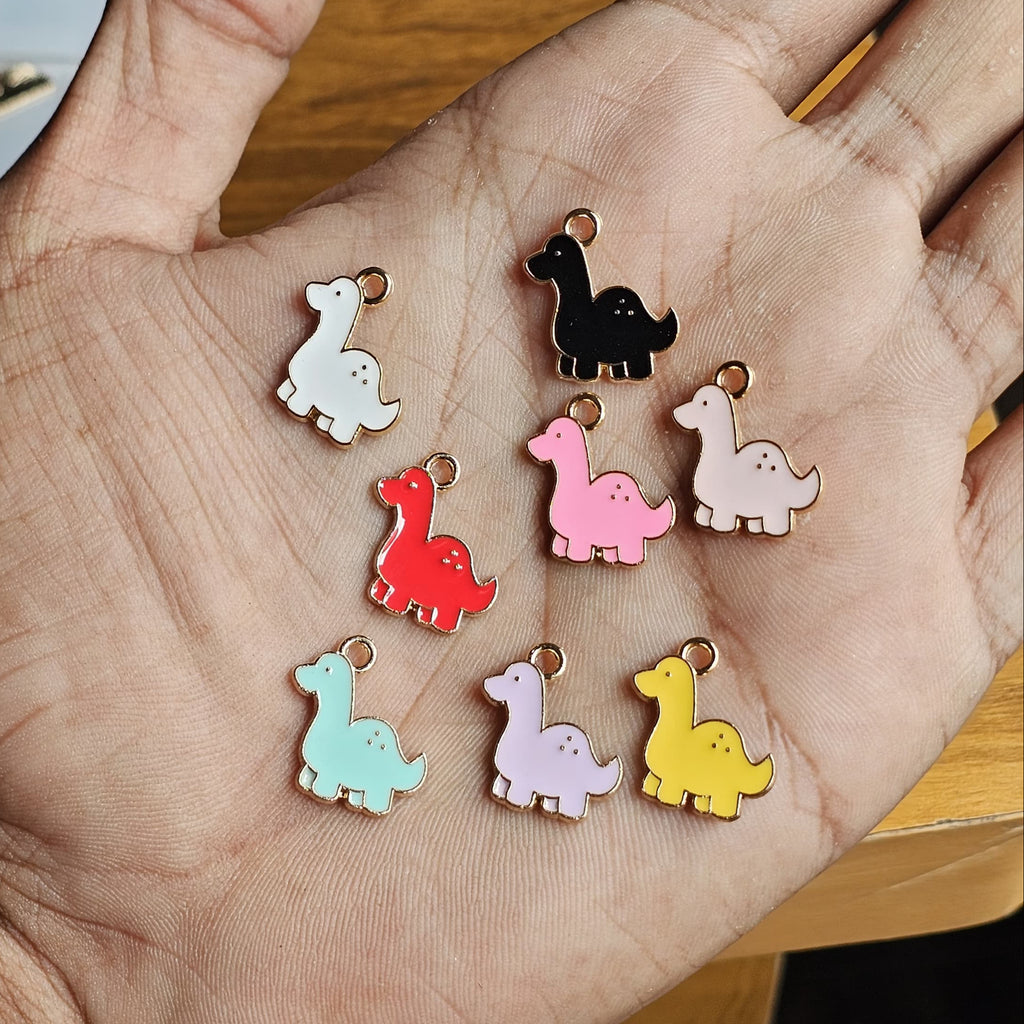 Colourful Dinosaur Charms