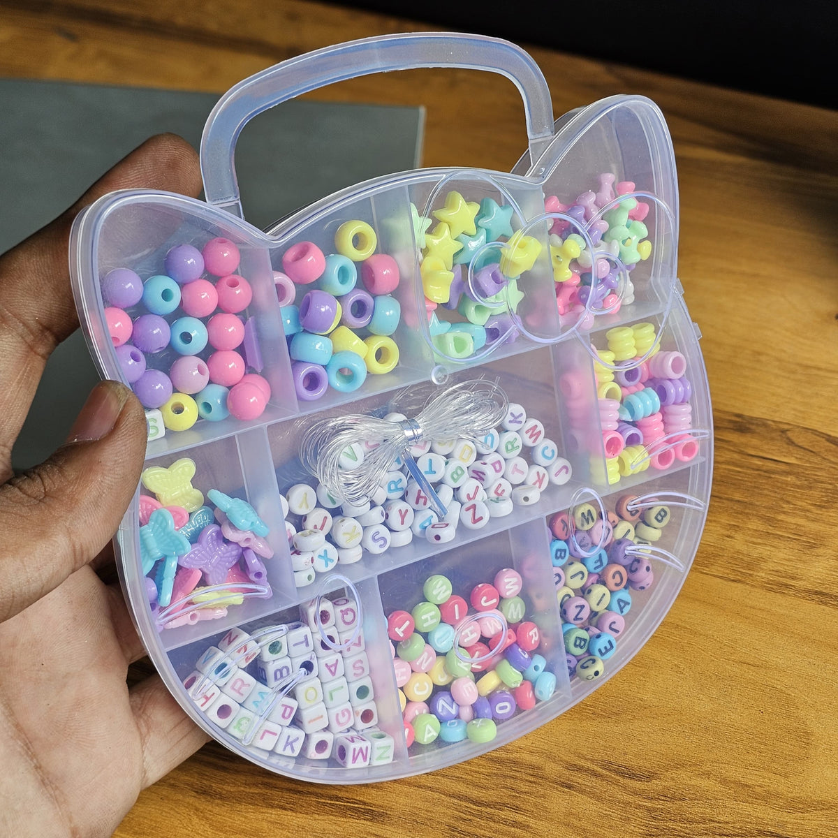 HIRA DIY Jewelry Making Beads & Charms Kit – Multi Color