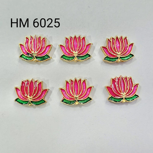 Lotus 10pcs dark pink HM 6025